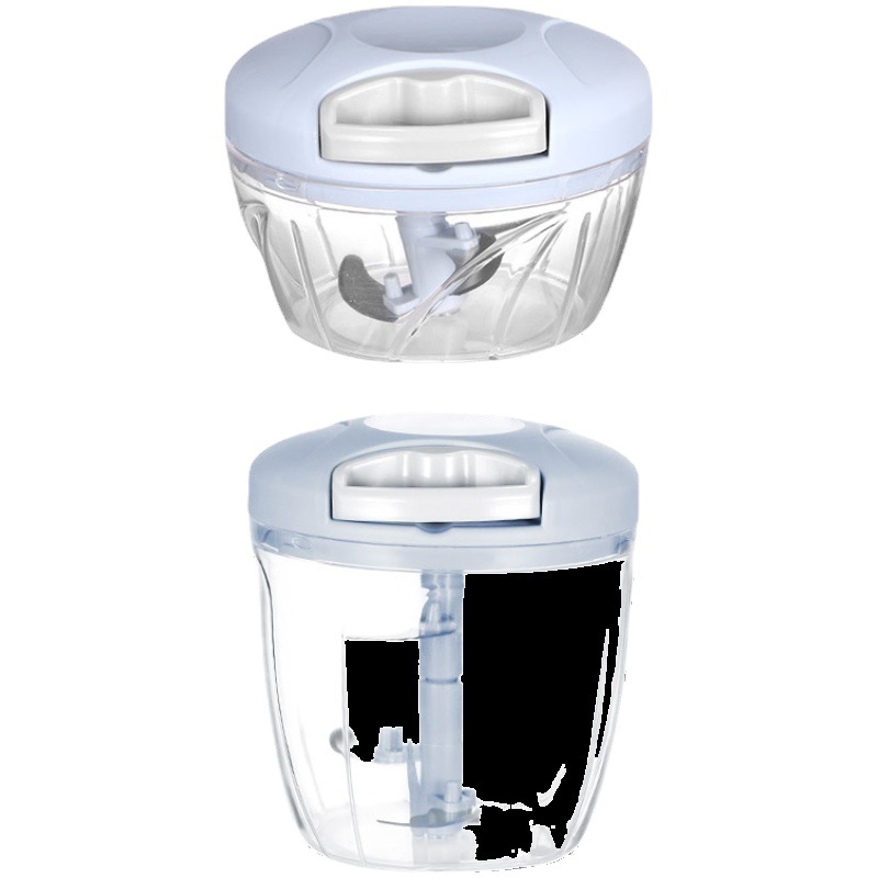 压蒜器家用蒜泥机手动捣碎打蒜器切蒜末搅蒜器拉蒜蓉臼子剥蒜神器白底实物图