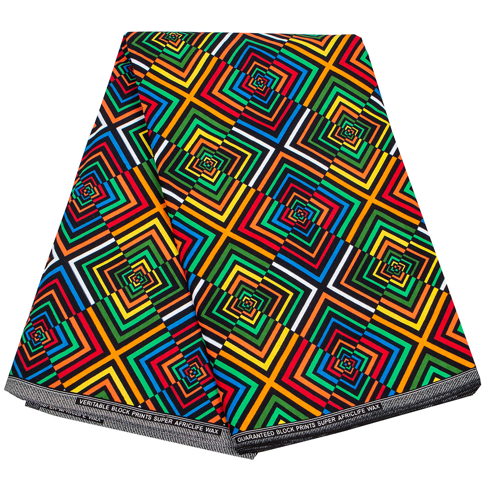 彩色几何图案布料 时尚装饰布料家用窗帘布工业用布