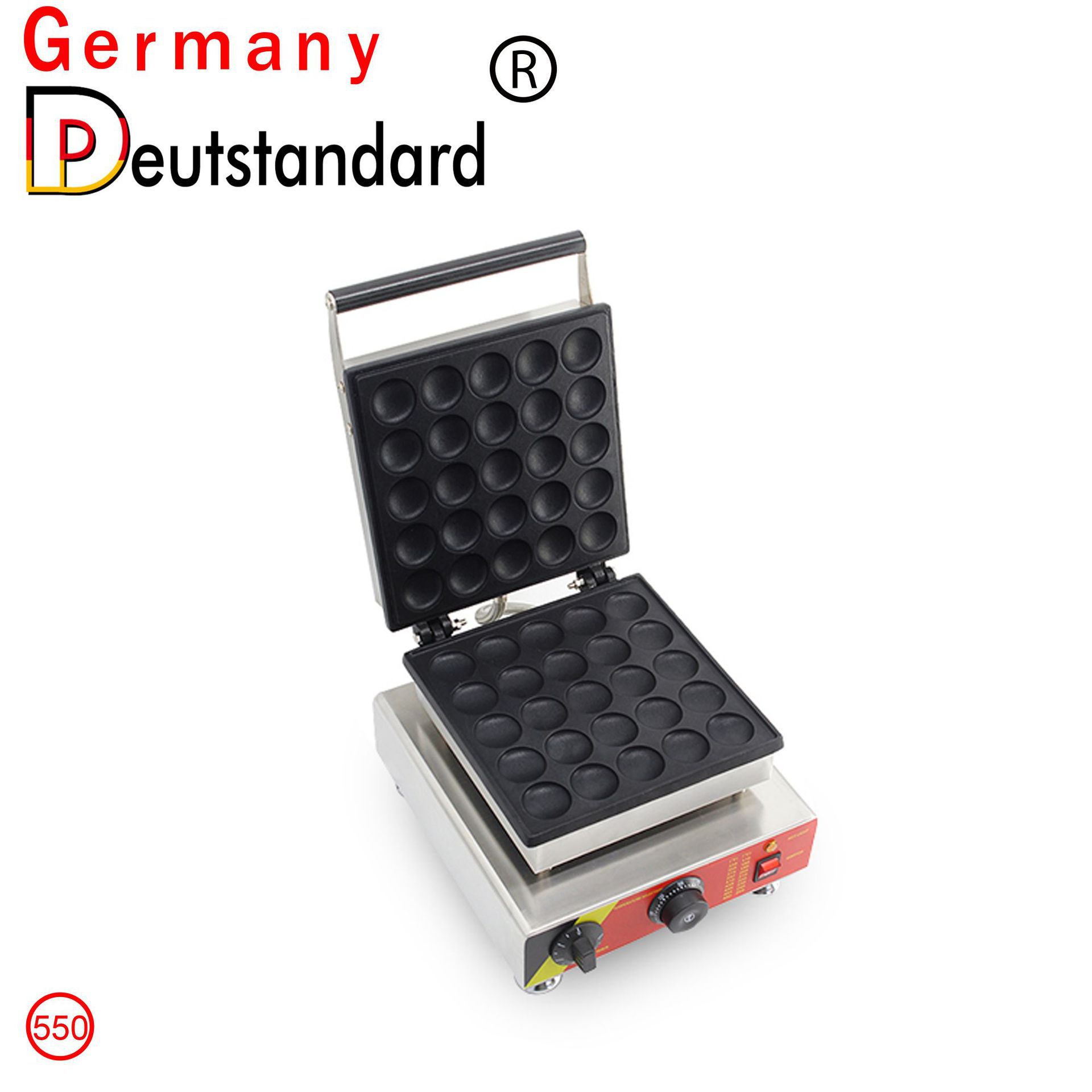 Direct sales from the manufacturer of commercial dorayaki waffle machines with double-sided constant-temperature non-stick coating for street vending Application Scenario