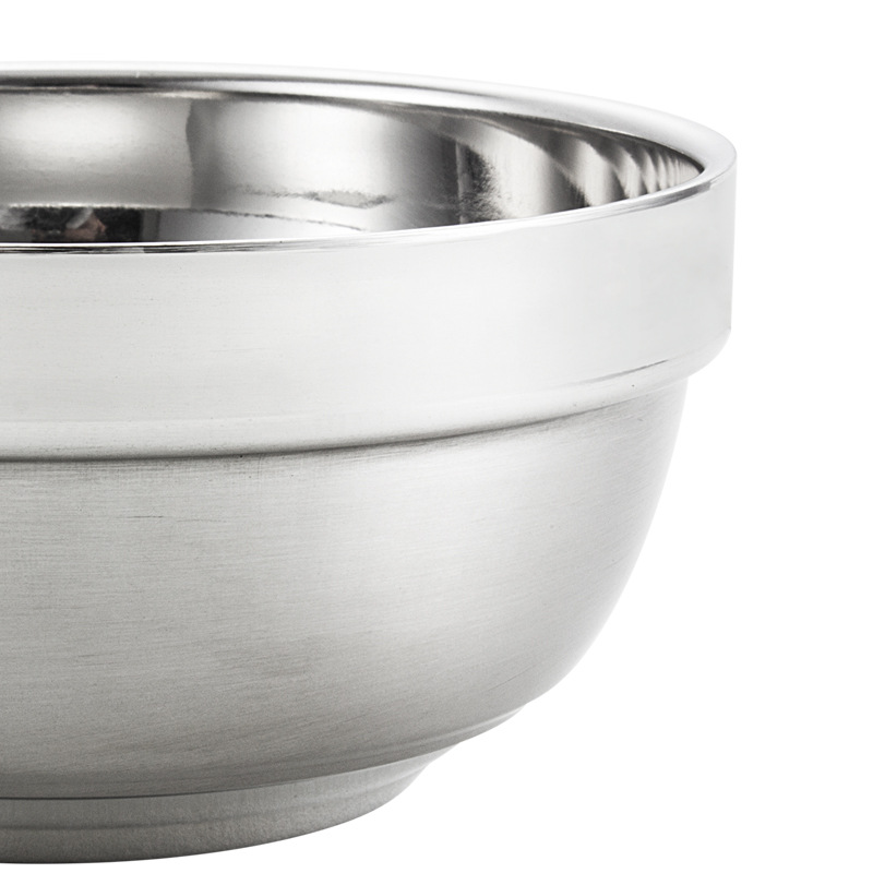 乐氏铂金不304碗双层隔热防烫白金汤碗 中式儿童饭碗 限时免邮细节图