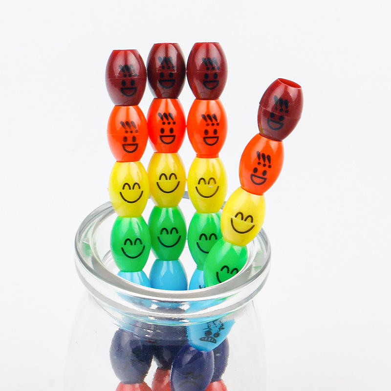 Expression pen, sugar-coated haws, straight posture, no need for sharpening, pencil drawing, sketching, smiling face, continuous lead outlining, art, children and students