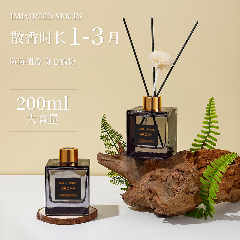 栀子花香薰200ML大容量无火香薰客厅厕所除异味香氛空气清新剂批产品图