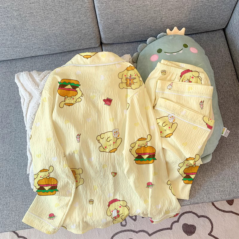 童家居服实物图