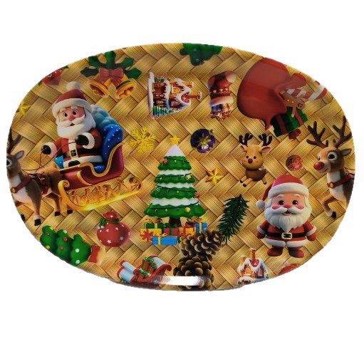 圣诞用品/圣诞/圣诞花环/电动圣诞老人/圣诞花环圈白底实物图