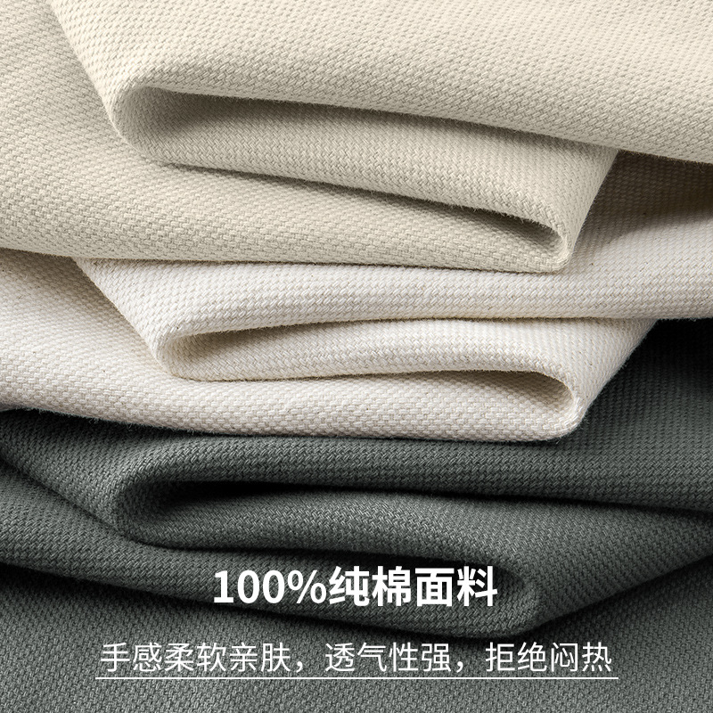300g heavy-duty pure cotton men's shorts, summer new business casual pants, loose and fashionable mid-length pants, five parts pants trend Specification image