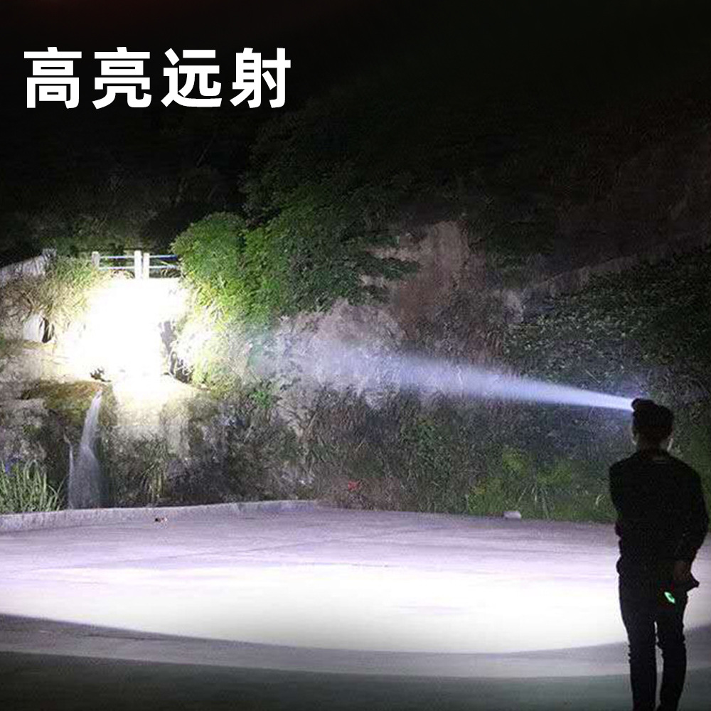 COB head-mounted miner's lamp, strong light, long battery life, lithium battery, outdoor-specific fishing LED lamp, silicone sensor lamp headlamp Application Scenario