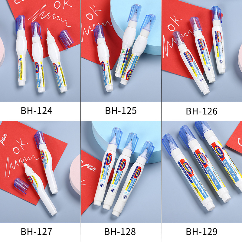 Cross-border wholesale of foreign trade correction fluid, correction fluid, quick-drying correction fluid, office supplies correction pens, student correction fluid details Picture