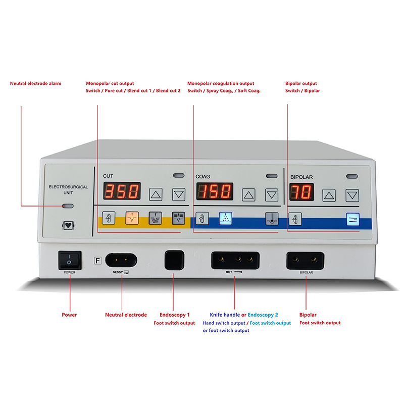 CM-350D high-frequency electrosurgical knife, surgical electrosurgical device, portable cauterization machine and heating machine exclusively for foreign trade details Picture