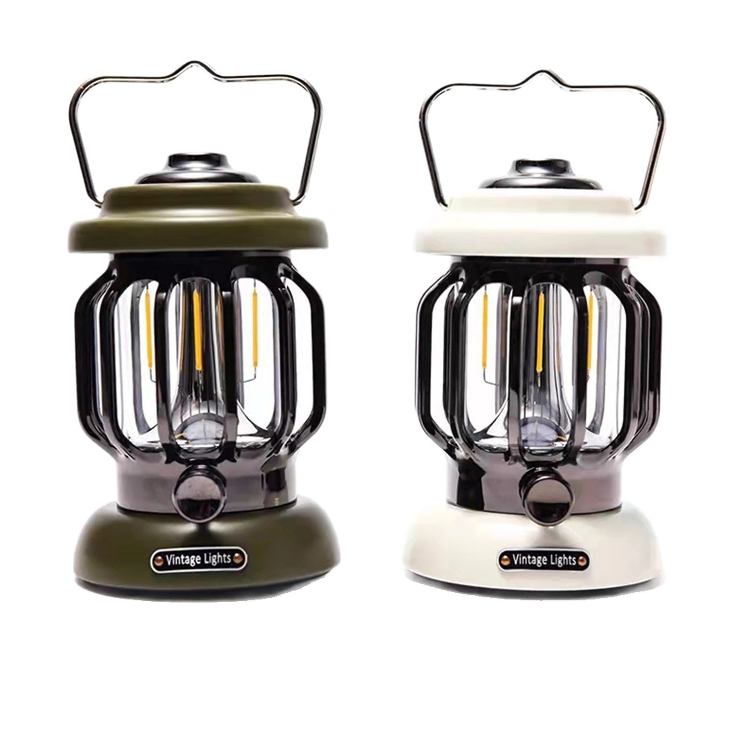 Infinitely dimmable retro outdoor camping lamp, tent lamp, camping site horse lamp, ultra-long battery life, ultra-bright, rechargeable Item Picture