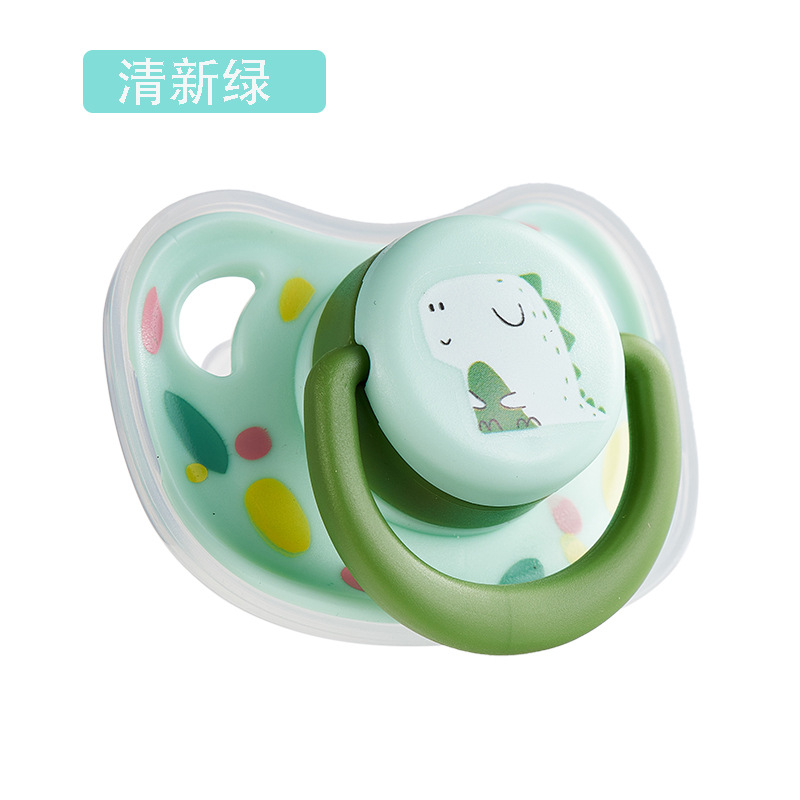 Baby pacifier, super soft and soothing type, mimics breast milk for newborns, silicone dust-proof for soothing babies to sleep Item Picture