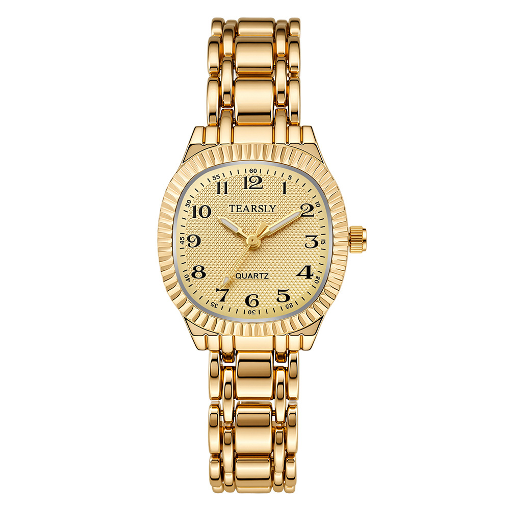 Crossover bursted estilo cuadrado anillo a prueba de agua reloj de mujer reloj de cuarzo luminoso digital dial reloj para mujeres personalizado al por mayor Item Picture
