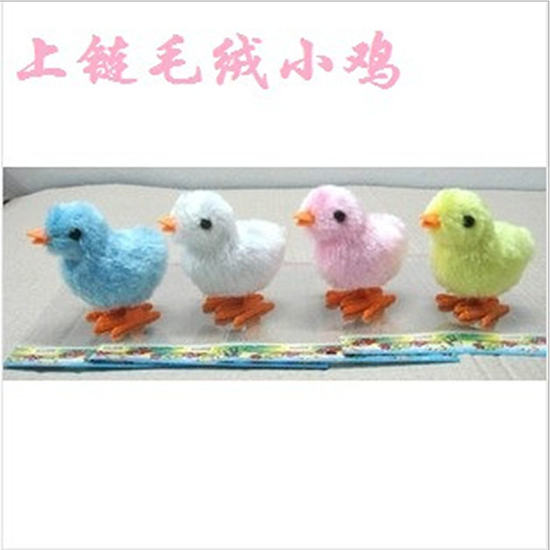 Douyin toys, spring-shaped simulation chicks, Jumping baby mini plush chicks, children's habitual nostalgic classic toys Item Picture