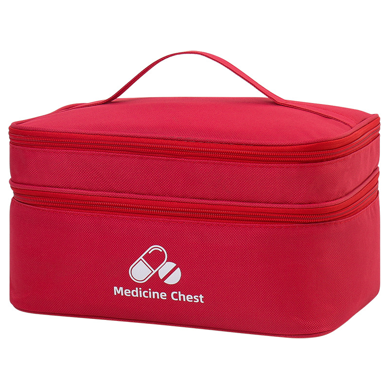 Family outdoor portable medicine storage bags, first aid kits, medicine boxes, emergency bags, epidemic prevention school health kits Item Picture
