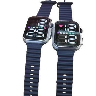 Factory direct sales of simple LED watches, men's and women's electronic watches, sports student display screen electronic silicone couple watches Application Scenario