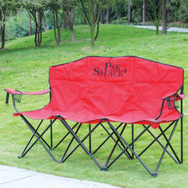 The manufacturer supplies multi-functional dual-purpose folding beach chairs, casual, lightweight and creative double armchairs
