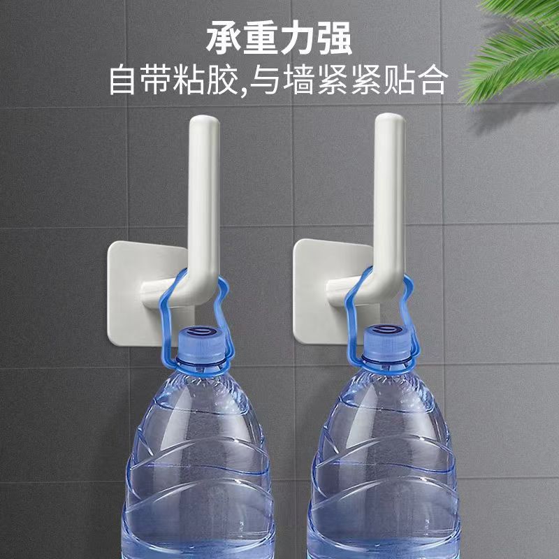 L-shaped hook, strong adhesive hook, multi-functional, no need for drilling, no trace, kitchen storage, L-shaped stand, leather case, household storage Application Scenario
