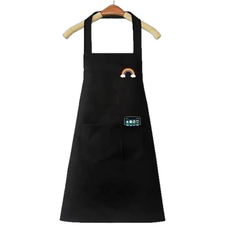 New popular cooking and household chores waist work apron, waterproof and oil-proof for kitchen and home use Item Picture