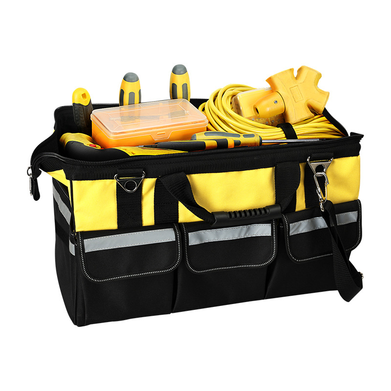 Expert Selection Cross-border Bestseller Upgraded thickened Storage Oxford Cloth tool Bag, hardware, electrician, Construction site handbag in stock Item Picture