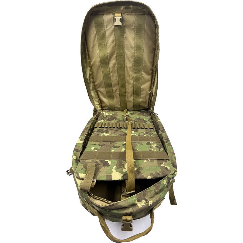 Large-capacity multi-functional outdoor tactical camouflage backpack, hiking, mountain climbing, cycling, sports and camping backpack Item Picture
