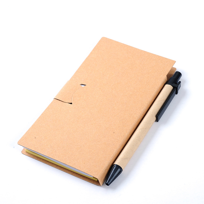 Creative notepad with pen, personalized sticky notes, message stickers, N times stickers, customized small notebooks for students and children details Picture