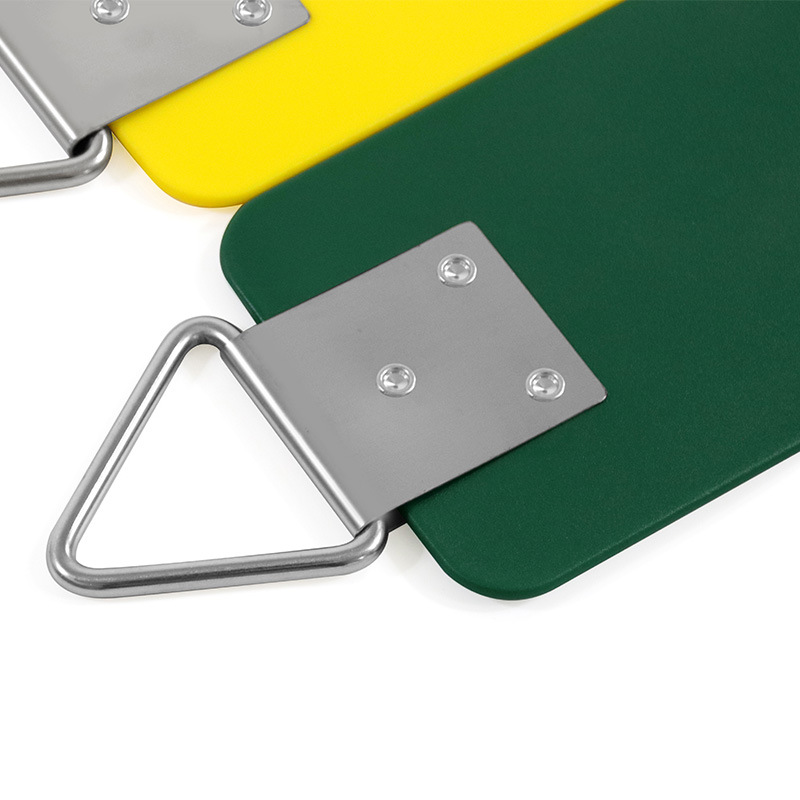 Stainless steel EVA soft board indoor and outdoor one-line swing for children and babies, plastic smooth board seat accessories Specification image