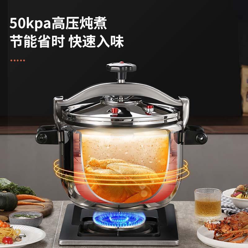 外贸高压锅 家用不锈钢压力锅电磁炉燃气灶通用 新款跨境防爆高压产品图