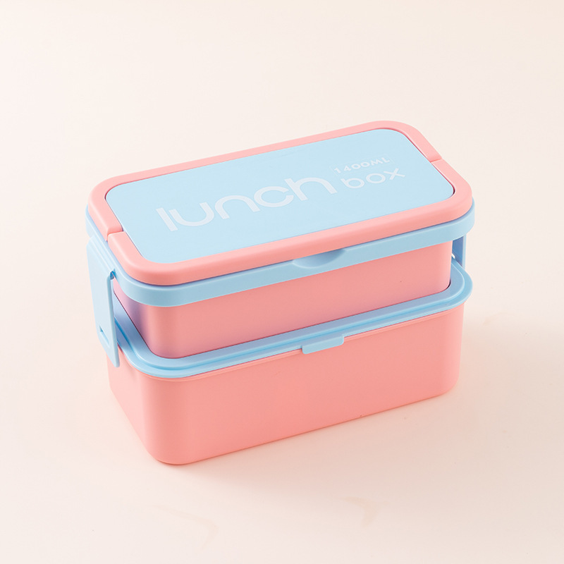 Amazon's large-capacity PP student separated lunch box, a portable lunch box for office workers to take away, and a microwave-heated lunch box for cross-border use Item Picture