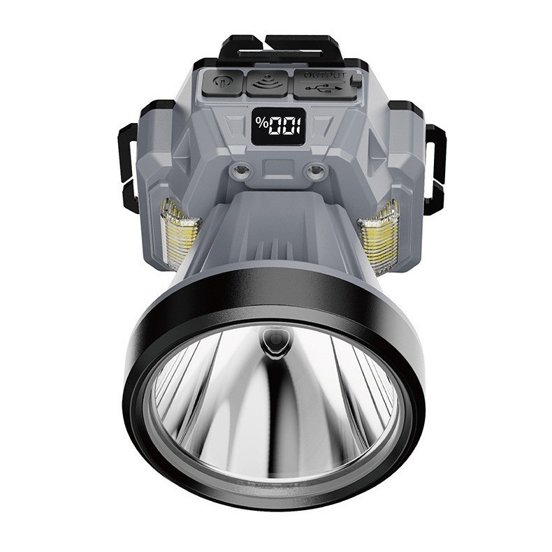 Rechargeable headlamp, high-intensity floodlight, headlamp body, outdoor sports, night running, work flashlight, multi-functional headlamp Application Scenario
