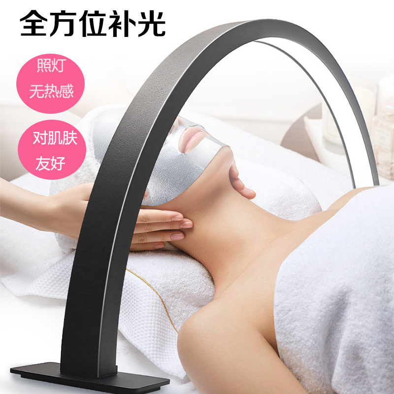 Cross-border half-month beauty and nail art lamp LED desktop eye-protecting supplementary light, simple work special for beauty salons and nail shops Specification image