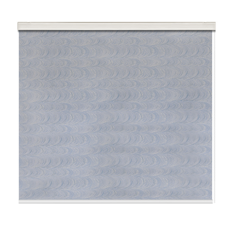 In-stock European jacquard thickened full-blackout roller blinds for bedrooms, dining rooms, living rooms, studies and offices, as well as height-adjustable curtains Item Picture