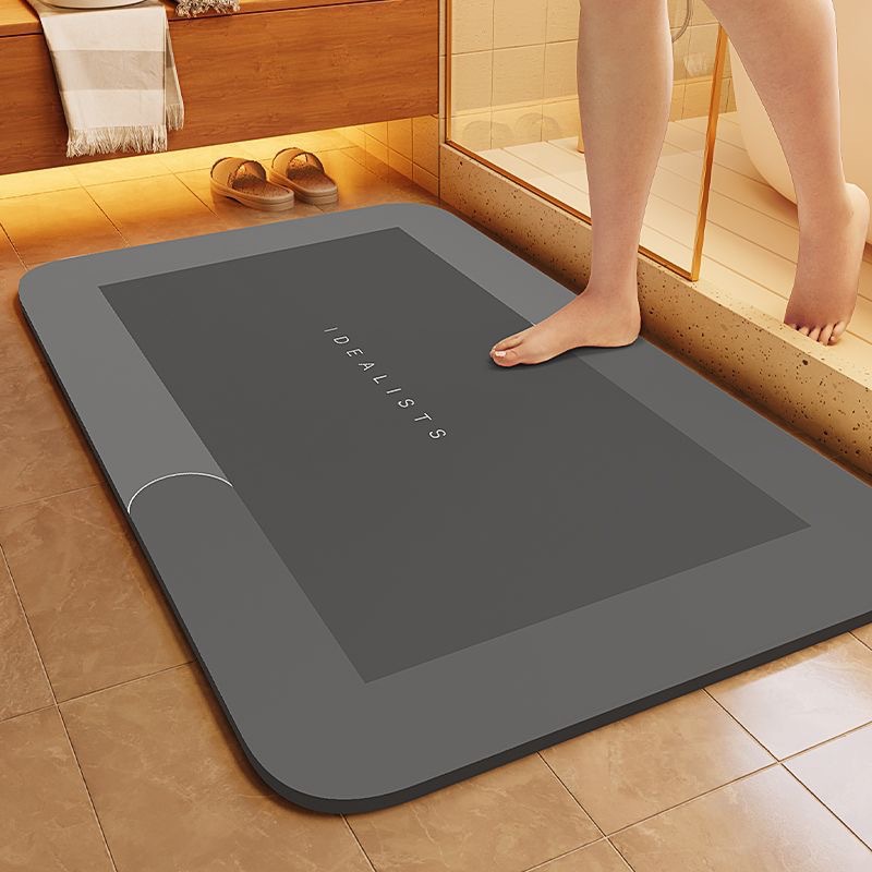 New cross-border diatom mud absorbent mat, bathroom floor mat, anti-slip quick-drying foot mat for bathroom door, entrance door mat Application Scenario