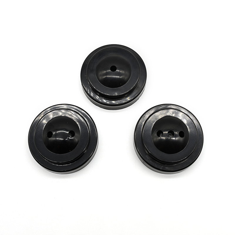 Universal black plastic base flagpole base accessories Item Picture