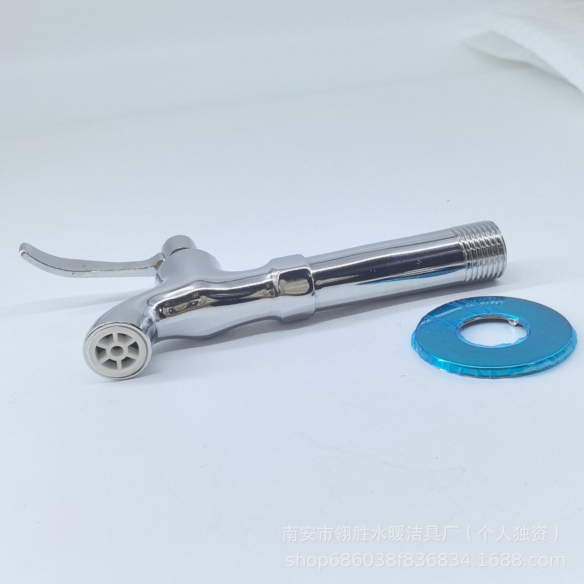 水龙头/水龙头北美/小熊贴防溅水龙头/洗手盆水龙头合金双联/卫浴细节图