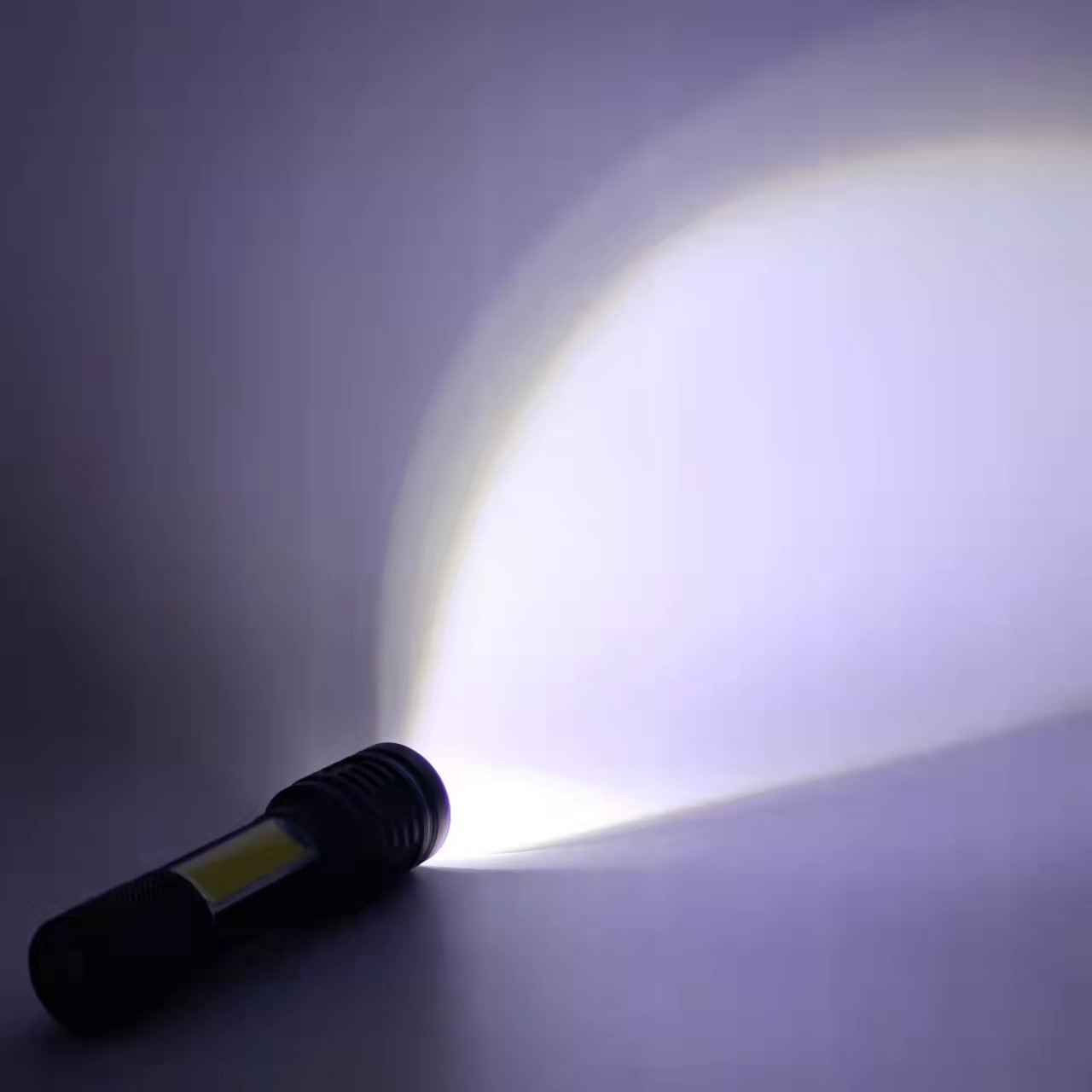 Cross-border P50 Zoom high-intensity long-range flashlight, outdoor USB charging, cycling COB side light flashlight, Fishing lamp Application Scenario