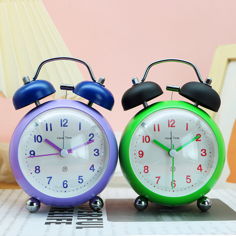 2023新款大音量闹钟表儿童男孩小学生用老人专用起床神器强力叫醒产品图