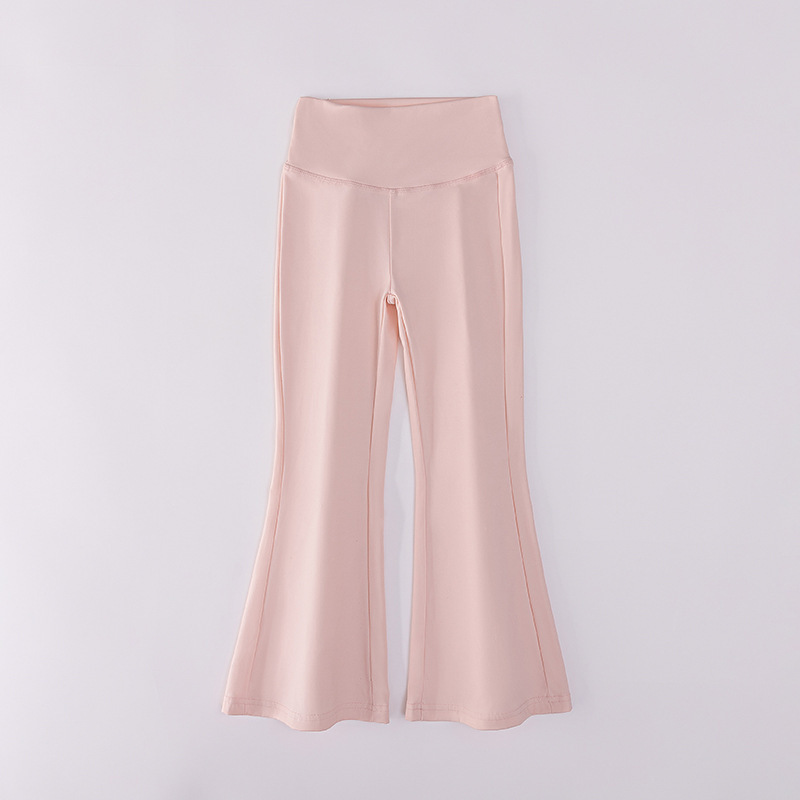 New children's shark pants for Spring and autumn 2025, high-waisted slimming girls' yoga Barbie hip-lifting leggings details Picture