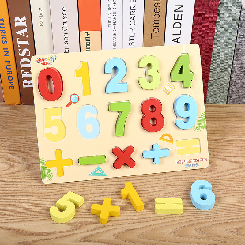 Danni Qite Infant and Toddler Children's three-dimensional Shape Letter Vegetable Animal Recognition Board Enlightenment Three-dimensional Puzzle Toy Application Scenario