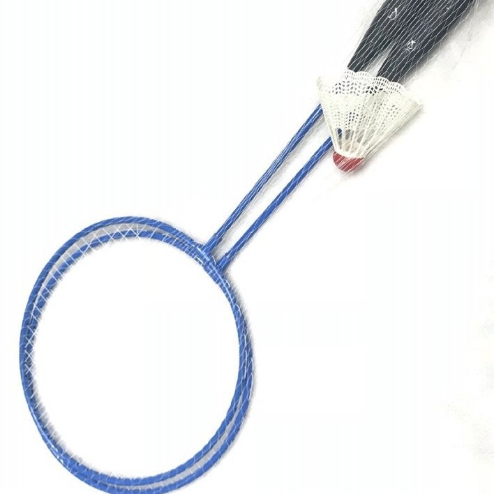 Factory direct sales of badminton racket sets made of iron alloy, two rackets and one ball, in stock, quick delivery, one-piece consignment Specification image