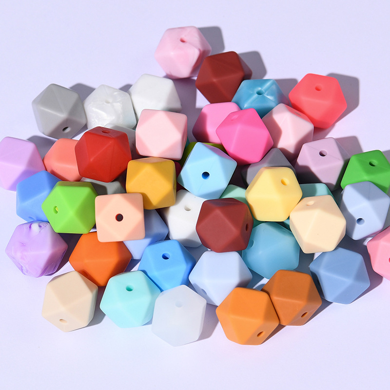 Cross-border silicone beads, silicone beads, baby teething beads, pacifier chains, diy accessories, silicone beads manufacturer wholesale full figure