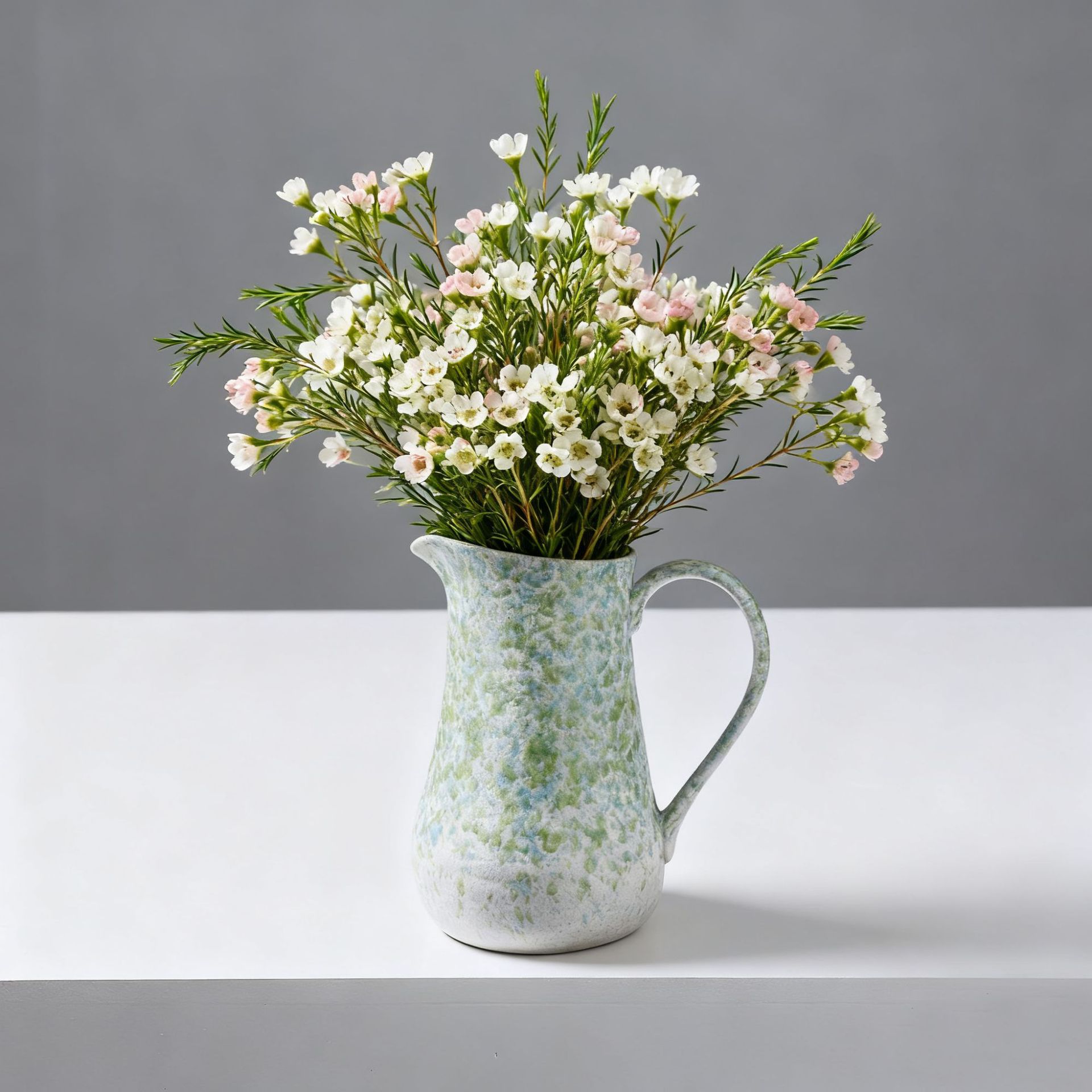 2025 Chinese-style retro ceramic jars, decorative vases, dried flowers, hydroponic, hotel, home, living room, entrance hall, flower arrangement ornaments, a sense of high-end details Picture