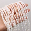 DIY jewelry accessories, handcrafted semi-finished products, and wholesale of natural freshwater white shell-shaped beads Application Scenario
