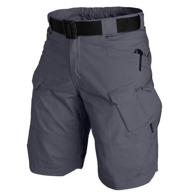 Men's summer wear-resistant, breathable and sweat-absorbing tactical shorts, casual outdoor workwear short belts in stock Specification drawing