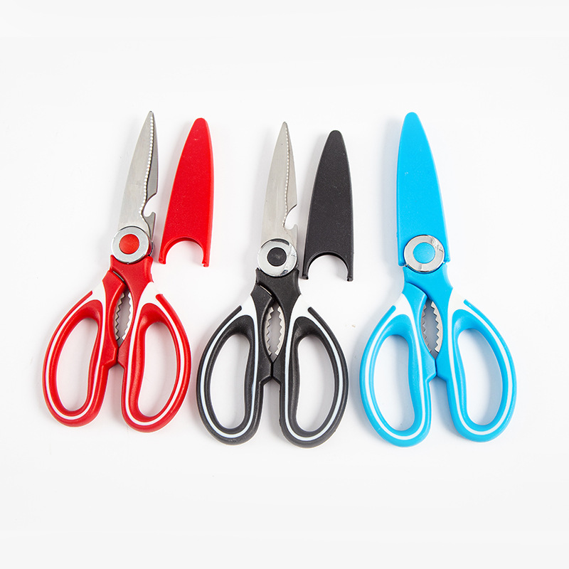 厨房剪刀家用多功能剪子食物烤肉骨头杀鱼专用不锈钢强力鸡骨剪刀产品图