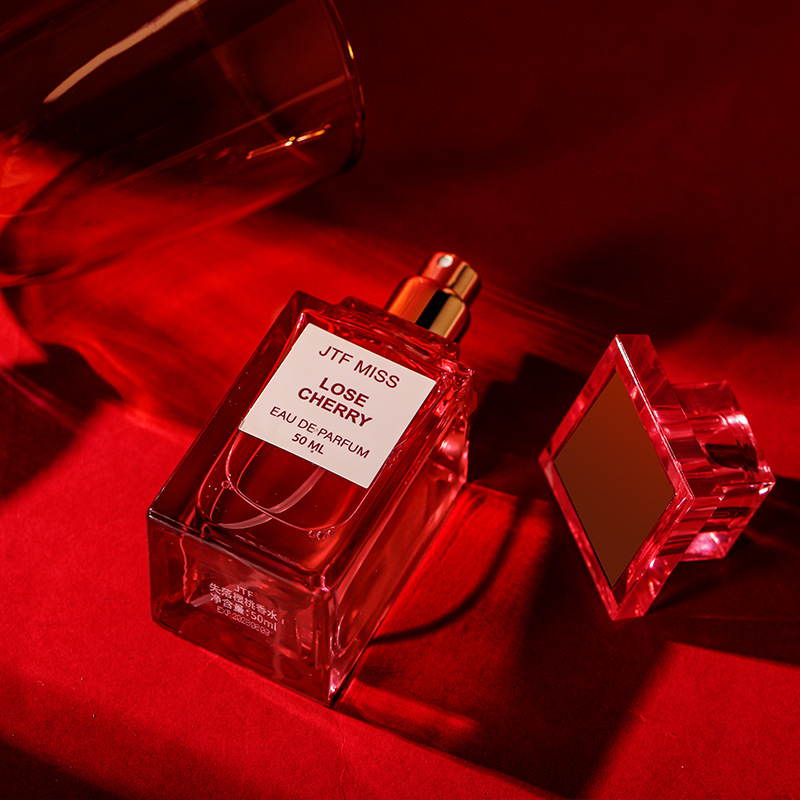 小城伊香跨境爆款女士香水失落樱桃乌木沉香烟草柑橘持久香水50ml产品图