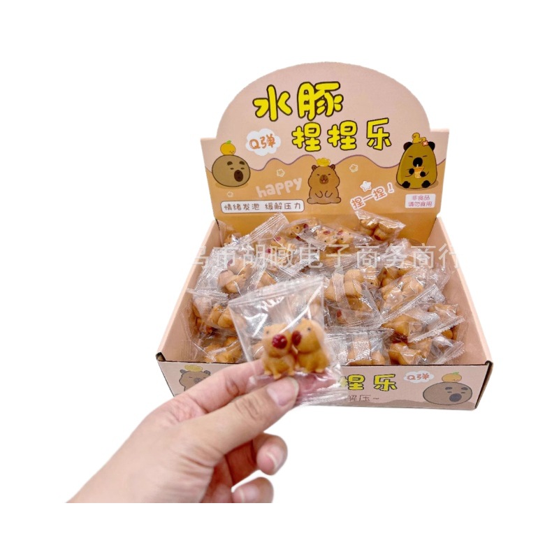 The popular mini capybara groundhog pinching fun is a new type of pinching toy for capybara to relieve stress and vent Item Picture