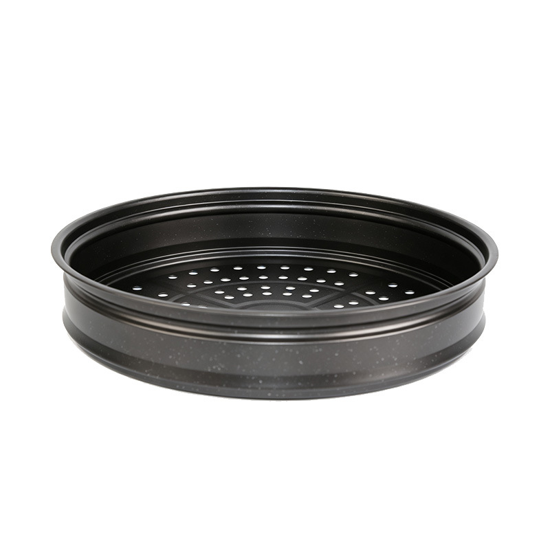 Wholesale of multi-functional 32cm household non-stick steamer, steaming rack, steaming rack and steaming drawer with thickened tourmaline Item Picture
