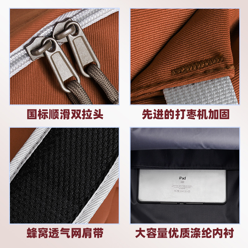 High-end customized schoolbags for primary and secondary school students, backpack printing training classes, tutorial classes, travel gift bags, double-shoulder logos Application Scenario