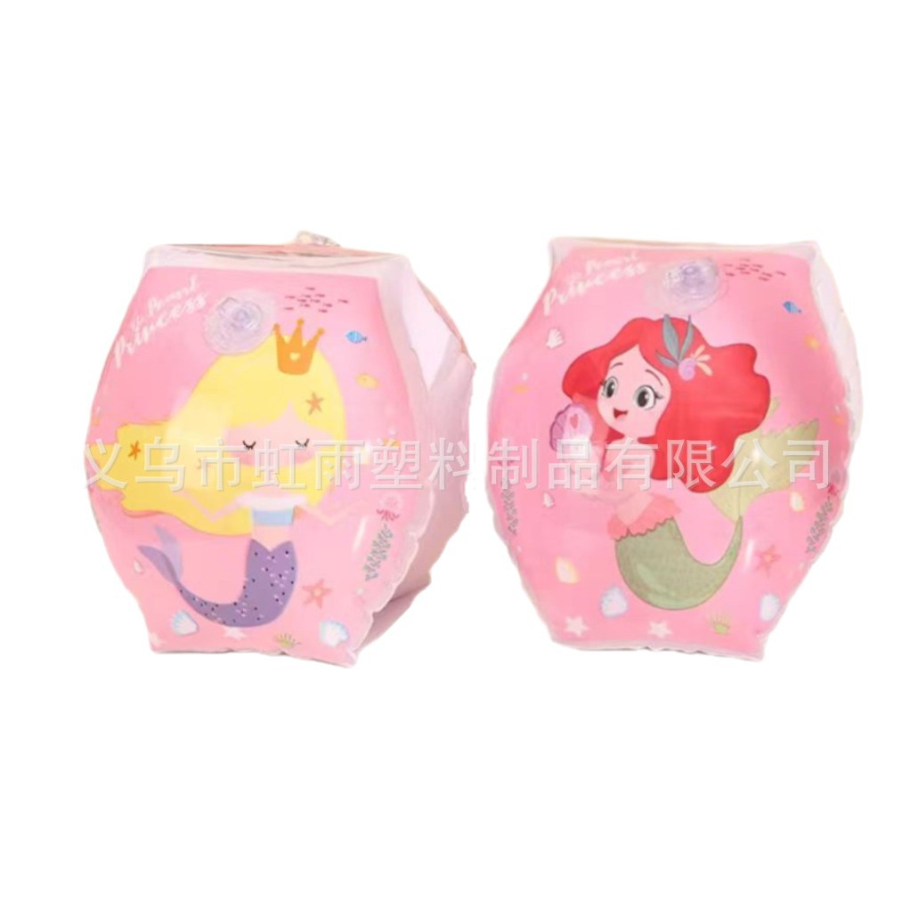 Thickened arm ring, beginner swimming cartoon mermaid inflatable floating sleeve, children's arm ring factory direct sales Item Picture