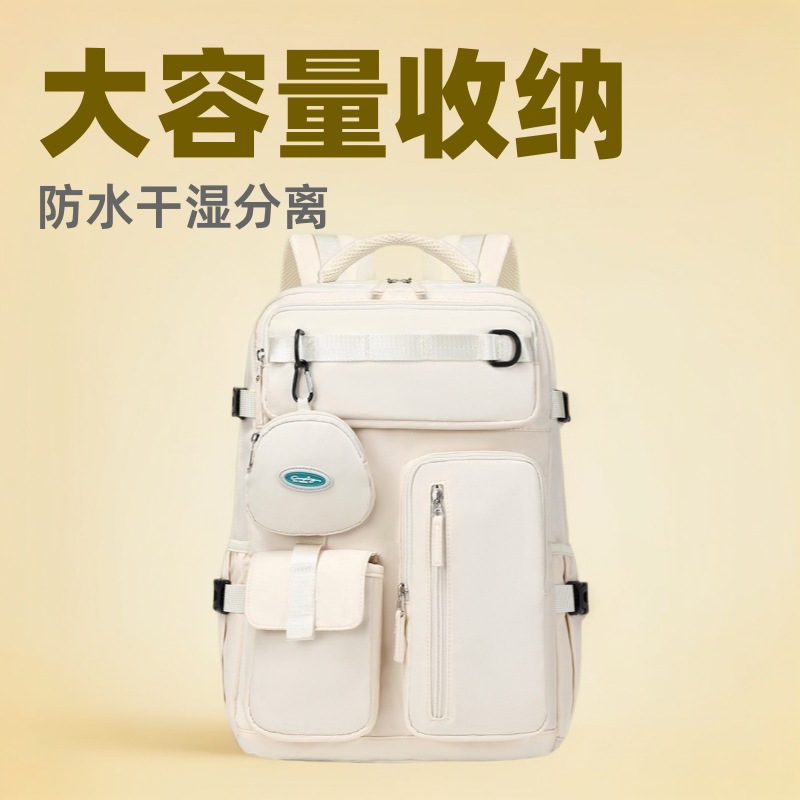双肩背包实物图