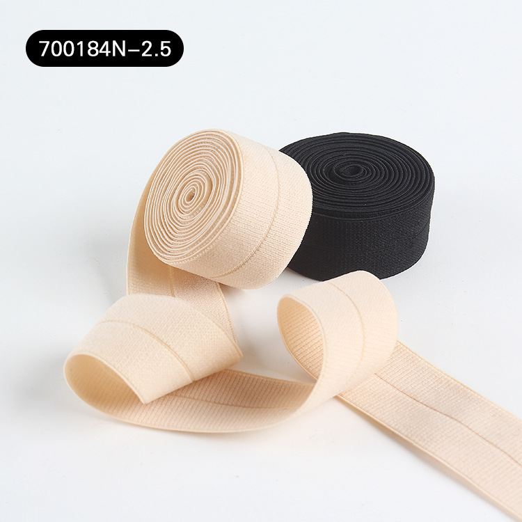 Factory direct sales: 2.0 threaded edge high-elasticity elastic band underwear, bras, down jackets, webbing weaving Application Scenario